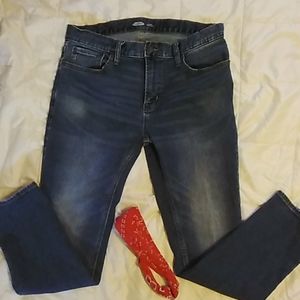 Old Navy blue jeans.